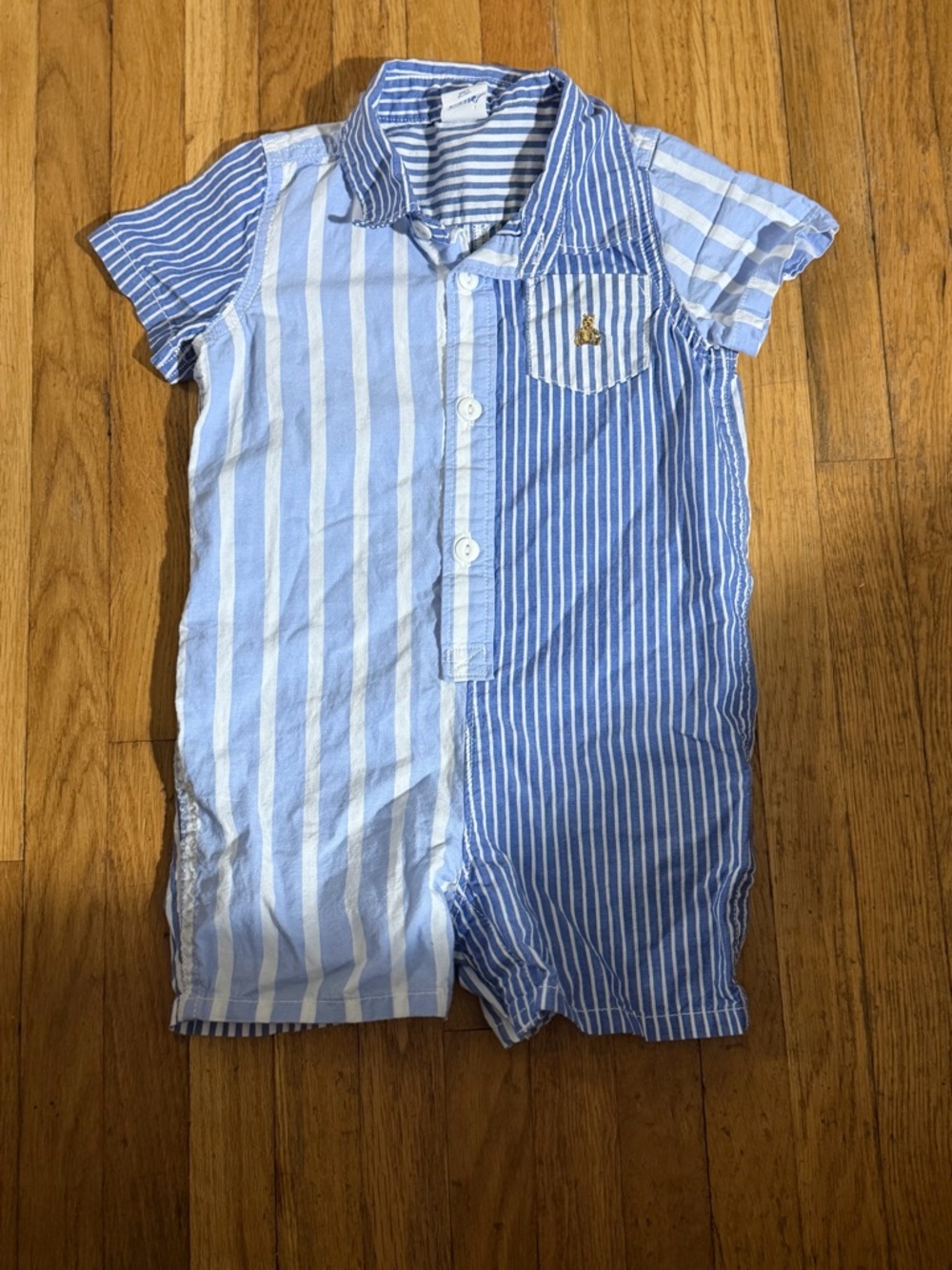Baby Gap 6/12 Pinstripe Romper